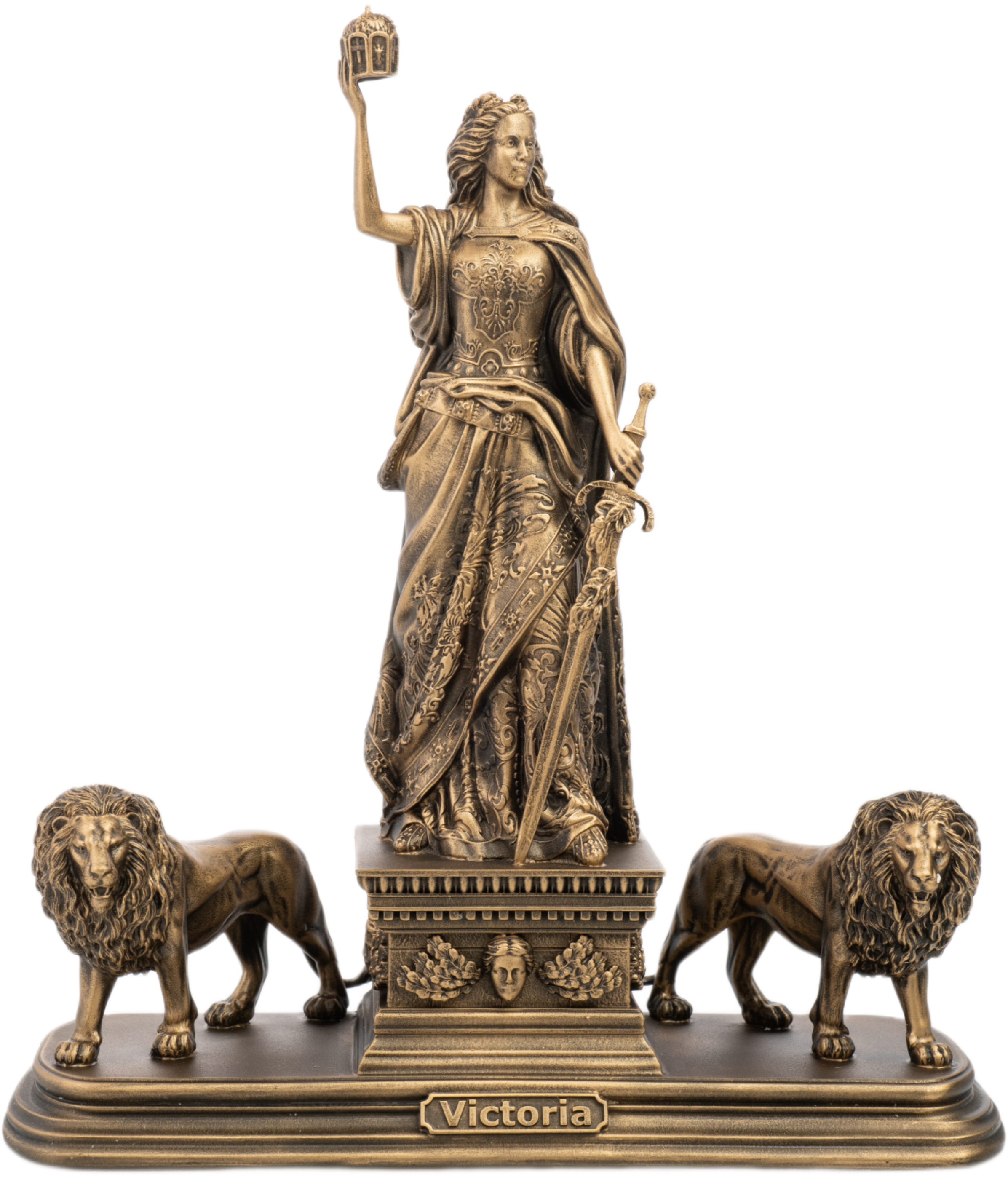 Статуэтка Богиня Виктория (со львами)