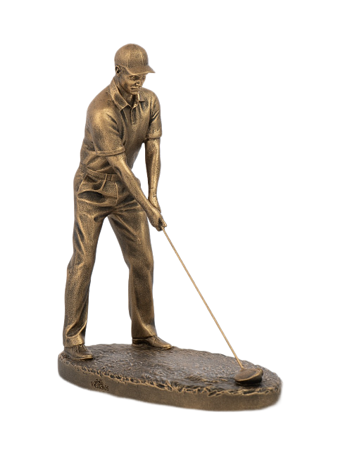 Статуэтка Гольфист с длинной клюшкой