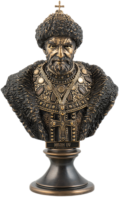 Бюст Царь Иван Грозный (бронза)