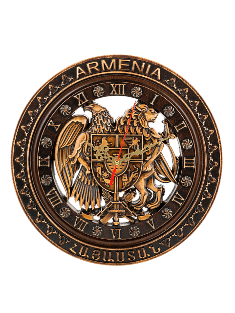 Часы герб Армении