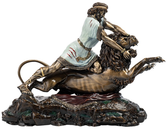 Статуэтка Мгер (армянская мифология) (бронза, цвет Вернисаж)