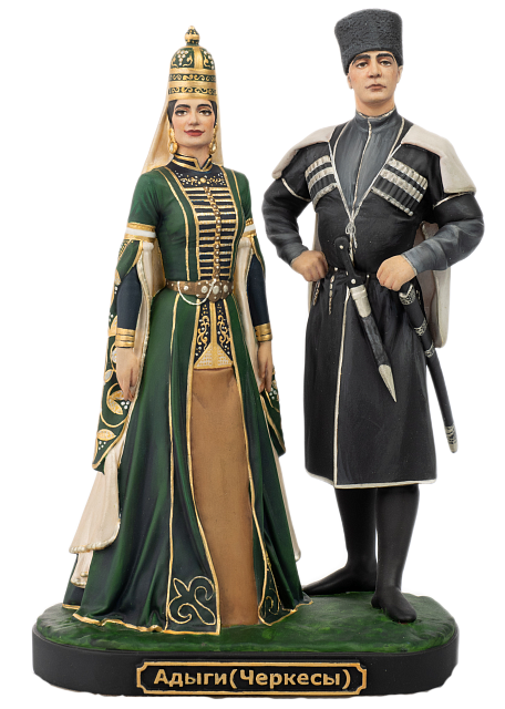 Композиция Адыги (Черкесы) (ручная роспись)