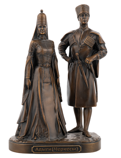 Статуэтка Адыги (Черкесы), Бронза