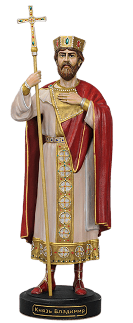 Статуэтка Князь Владимир (красно солнышко) (ручная роспись)