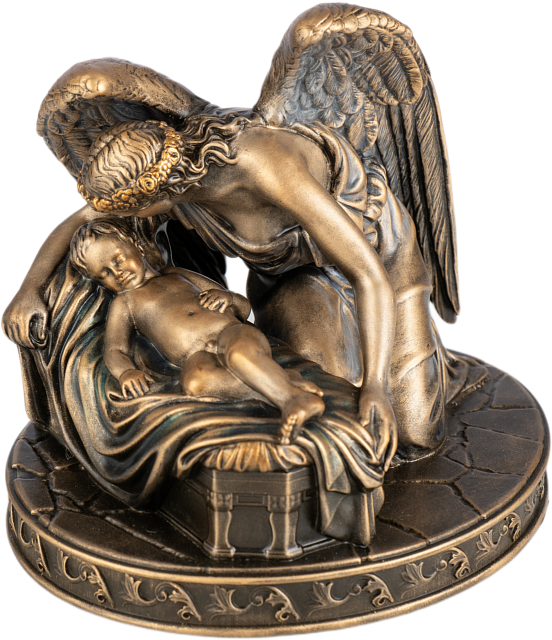 Статуэтка Шёпот ангела (холодная бронза) 