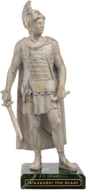 Статуэтка Царь Александр Македонский (ручная роспись)