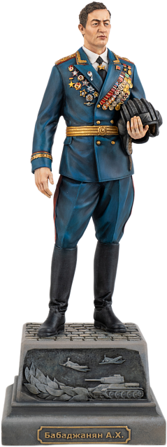 Статуэтка Бабаджанян Амазасп Хачатурович (ручная роспись) 