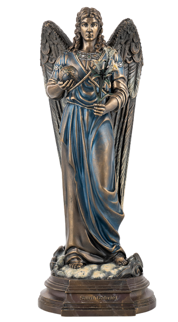 Статуэтка Архангел Гавриил (бронза, цвет Вернисаж)