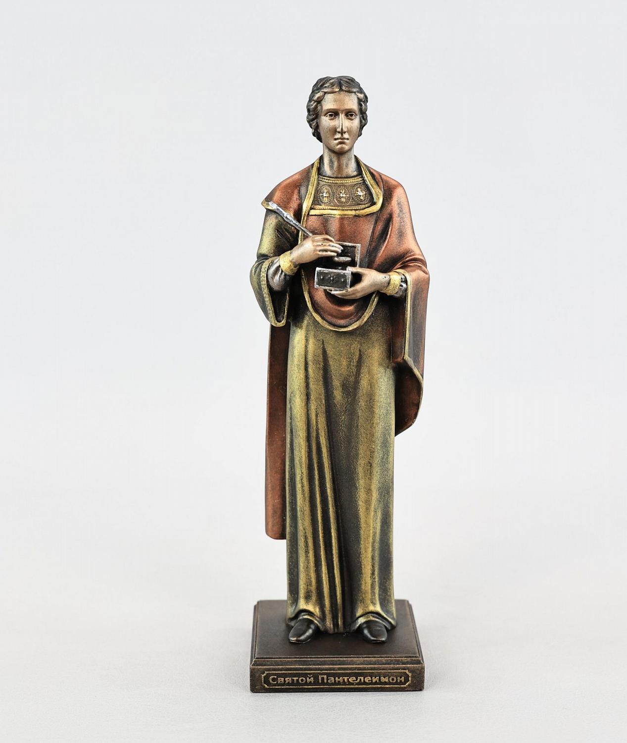 Статуэтка Святой Пантелеймон (цвет Вернисаж) 