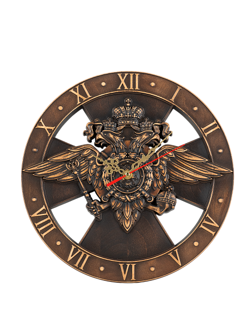 Часы герб МВД (Министерство внутренних дел)