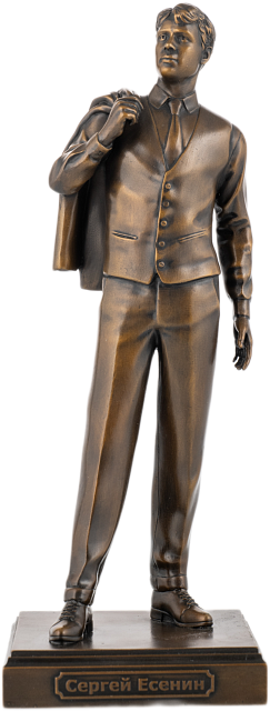 Статуэтка Есенин Сергей Александрович (бронза)