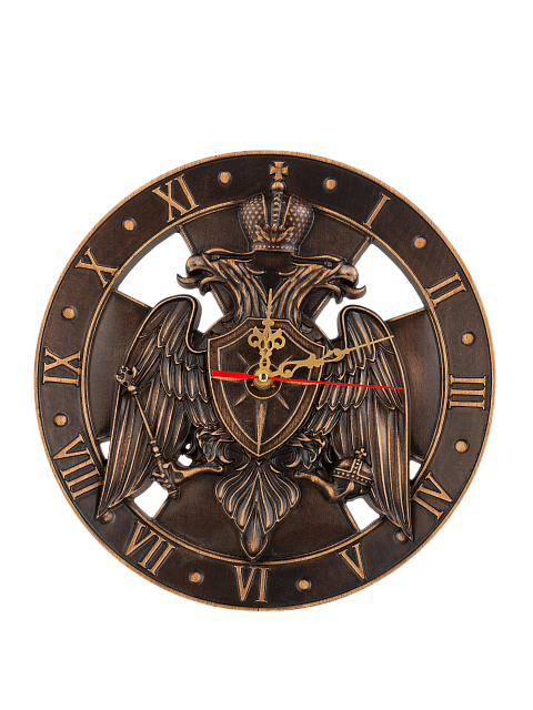 Часы герб МЧС (Министерство Российской Федерации по делам гражданской обороны, чрезвычайным ситуациям и ликвидации последствий стихийных бедствий)