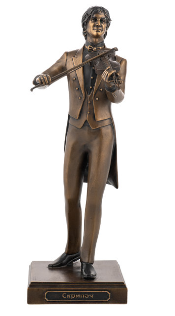 Статуэтка Скрипач (бронза)