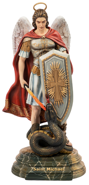 Статуэтка Архангел Михаил (ручная роспись)
