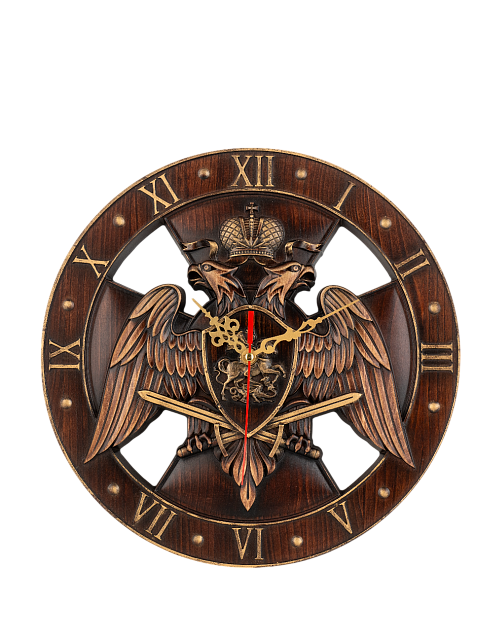 Часы герб ФСВНГ (Федеральная служба войск национальной гвардии Российской Федерации)