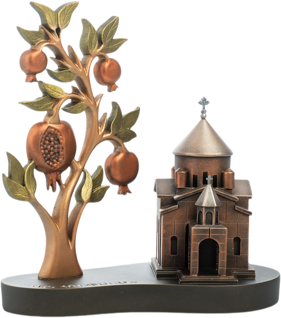  Церковь Рипсимэ и гранатовое дерево (цвет Вернисаж)