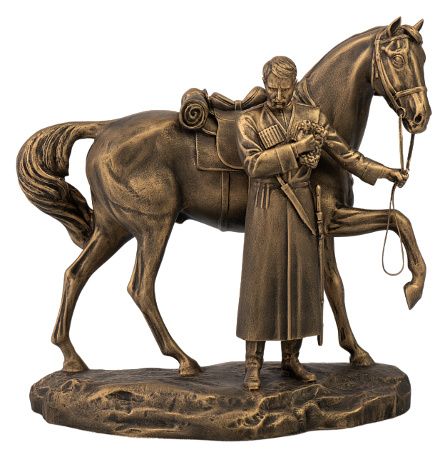 Статуэтка Покаяние казака 