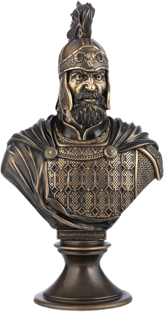 Бюст Вардан Мамиконян (бронза) 