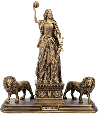 Статуэтка Богиня Виктория (со львами)