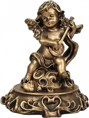 Статуэтка Ангелочек с музыкальным инструментом