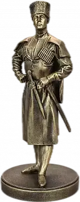 Статуэтка Кавказец (черкес) в национальном наряде