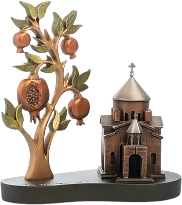  Церковь Рипсимэ и гранатовое дерево (цвет Вернисаж)