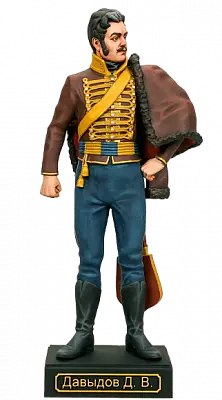 Статуэтка Давыдов Денис Васильевич (ручная роспись)